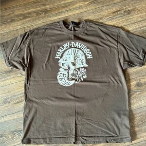 Genuine Harley Davidson- Wall, SD T-shirt